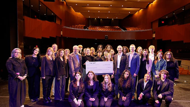 The Genesis Inspiration Foundation Donation To Exploring The Arts Kids Arts Programs