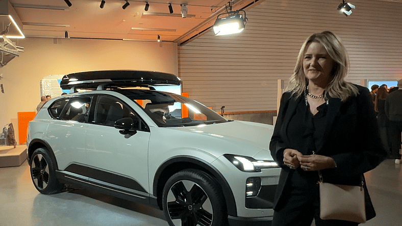 Getting A Close Up Look At The Volvo Ex60
