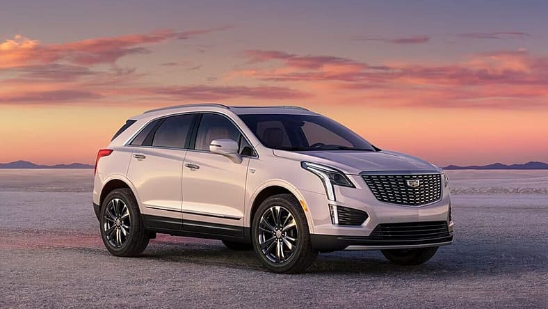 The Front Quarter End Of The 2026 Cadillac Xt5