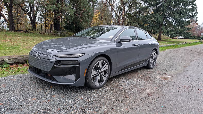 Buy This, Not That: In the Sedan vs. SUV Battle, These 8 Sedans are Family-Friendly, Less Pricey SIV Alternatives 7 The Front End Of The 2026 Audi A5 Sportback E-Tron