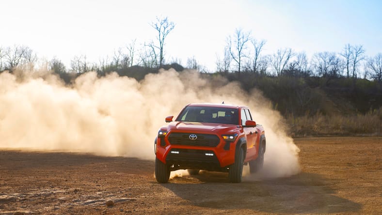 The Best New Toyota Trucks: How to Choose Between Two Legends 2 One Of The Best New Toyota Trucks Is The 2024 Toyota Tacoma Trd Off-Road