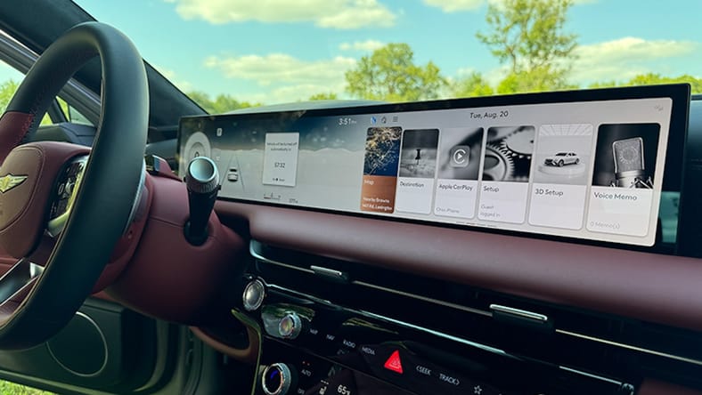 The Multimedia Screen 2025 Genesis G80