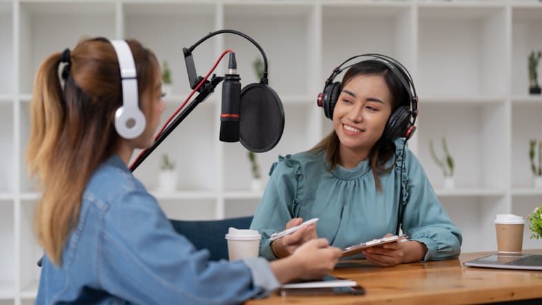 12 of the Best Podcasts to Get—and Keep—Your 2025 Rolling 2 Podcast Canva