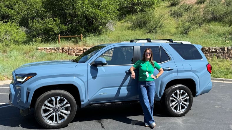 These Journalists Put 12 New Cars to the Rocky Mountain Test to Find Out: Are AWD or 4WD Really Necessary? 2 Standing In Front Of The 2025 Toyota 4Runner