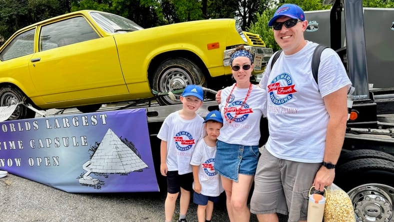 The Bassett Family Passed The Miles With Road Trip Playlists On Their Their Summer Vacation