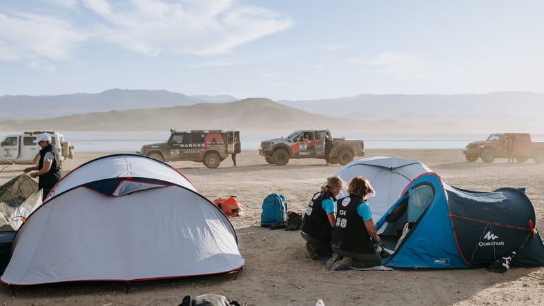 Basecamp Of The Rebelle Rally On Day 5