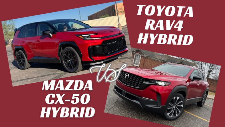 Toyota Rav4 Hybrid Vs Mazda Cx-50 Hybrid