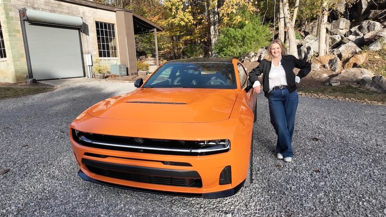 The 2026 Dodge Charger Sixpack Scat Pack Edition In Peel Out Orange