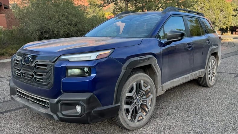 The Front Of The 2026 Subaru Outback