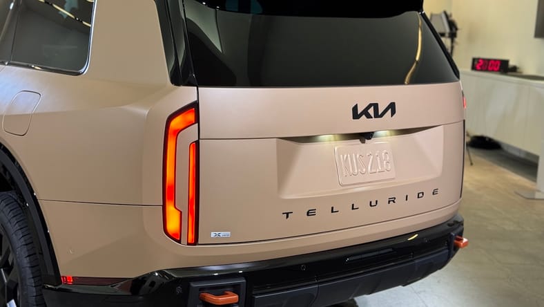 The New Rear End Of The 2027 Kia Telluride