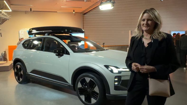 Getting A Close Up Look At The Volvo Ex60