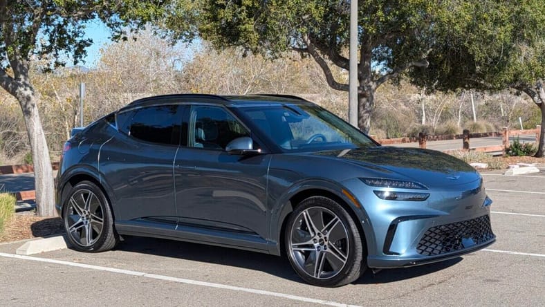 The Side Profile Of The 2026 Genesis Gv60