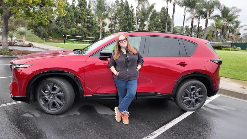2026 Mazda CX-5 First Drive: This Fan Fave's Much-Needed—and Well Done—Makeover 3 Natalie Merola With The 2026 Mazda Cx-5