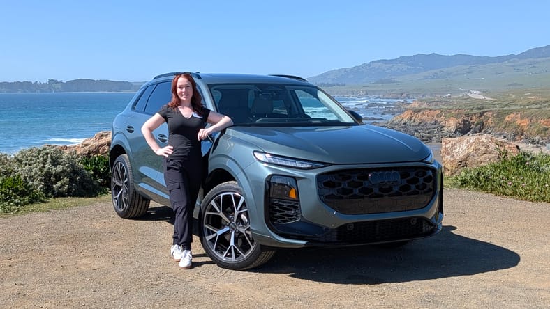 Shannon Bassett Standing With The 2026 Audi Q3