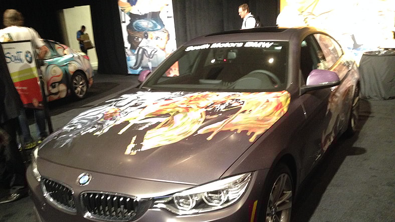 Cars Meet Art Miami Auto Show