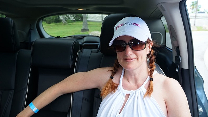 How I Went Topless in Miami and Fell in Love with Convertibles 2 Fadra Nally In The Infiniti Qx60