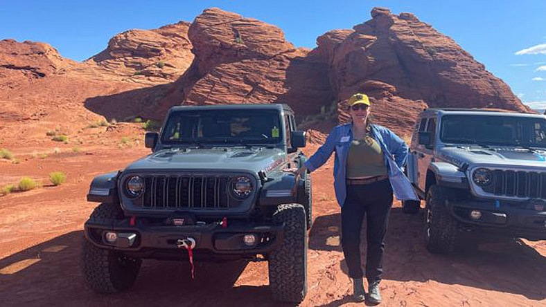 Off-Roading In The 2024 Jeep Wrangler In Utah Was An Epic Experience For Me. Photo: Jill Robbins