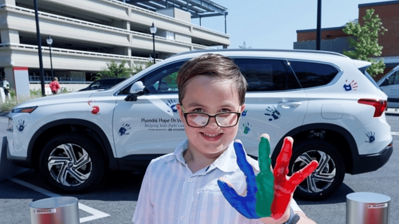 Hyundai Hope On Wheels 2022-2024 National Youth Ambassador Oliver Foster