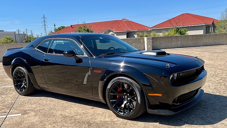 The Last of the Great American Muscle Cars: Dodge Challenger Shakedown Edition 2 A Side View Of The Iconic Dodge Challenger Shakedown Edition
