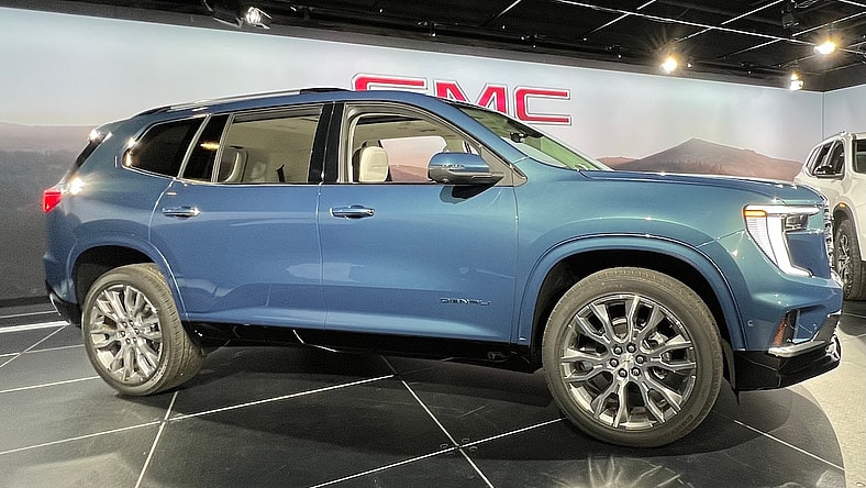 The Gmc Acadia Denali Edition Offerd Distinct Luxury. Photo: Scotty Reiss