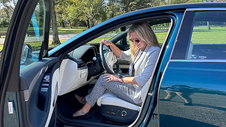 Nappa Leather Seating In The Electrified G80
