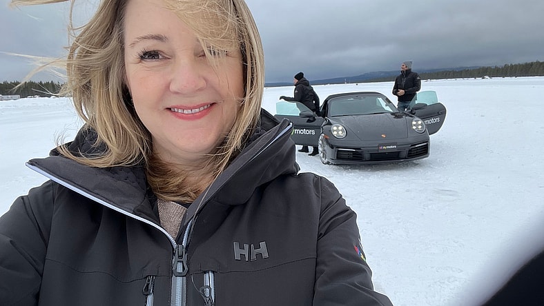 On The Winter Driving Track Featured Image911