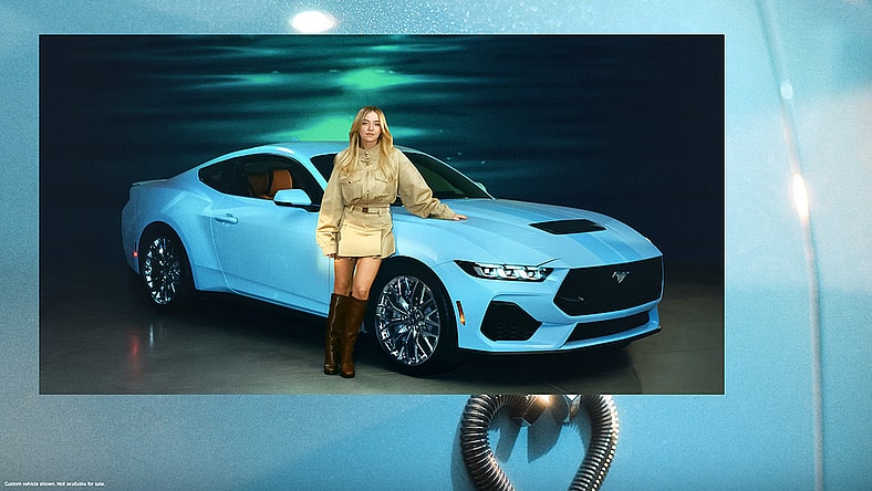 Here's How to Win Sydney Sweeney’s Custom 2024 Ford Mustang 2 2024 Ford Mustang Gt