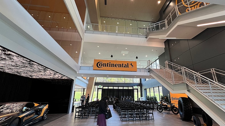 The Lobby In The New Continental Tires North American Headquarters