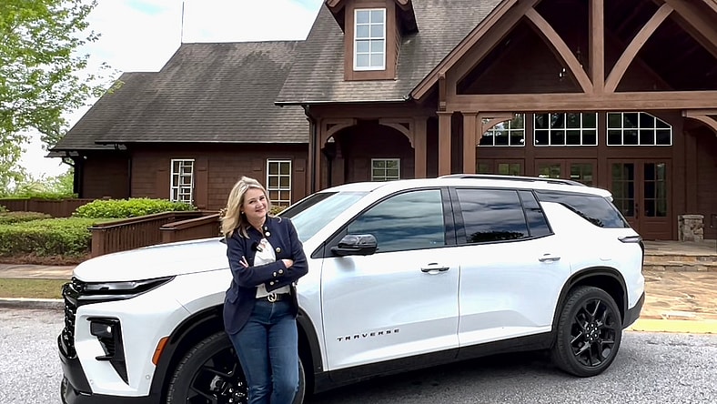 Scotty Reiss With The 2024 Chevrolet Traverse. American Luxury Suvs