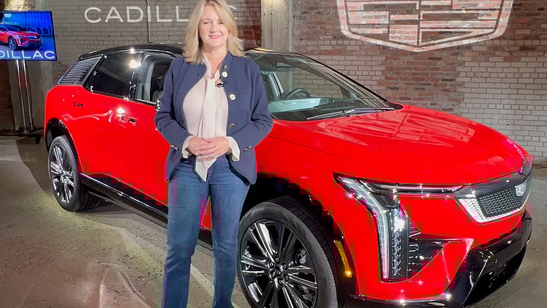 Scotty Reiss With The 2025 Cadillac Optiq