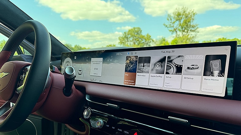 10 Ways Your Car Can Prevent Distracted Driving, and the Cars That Do This Best 2 The Multimedia Screen 2025 Genesis G80