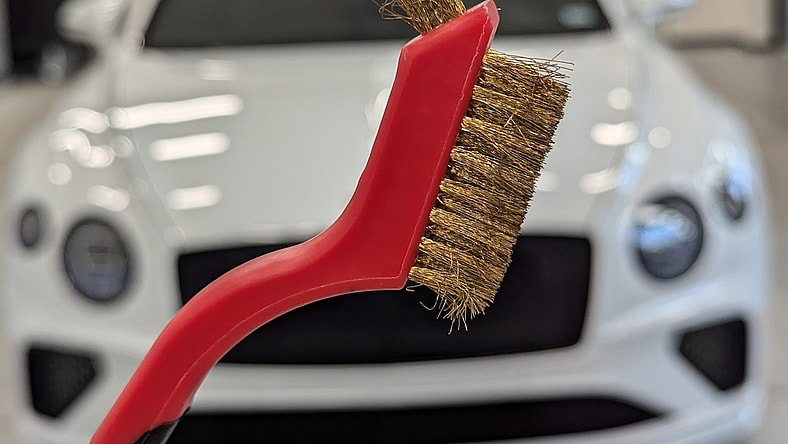 Would You Scratch A Bentley Continental With A Wire Brush? I Did!