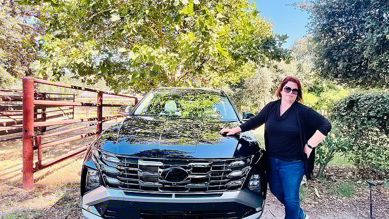 Tanya Gazdik With The 2025 Hyundai Tucson
