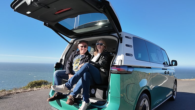 Taking In The View From The 2025 Vw Id Buzz With Fellow Traveler Jamie Kitman One Of The Best Cars On The Road