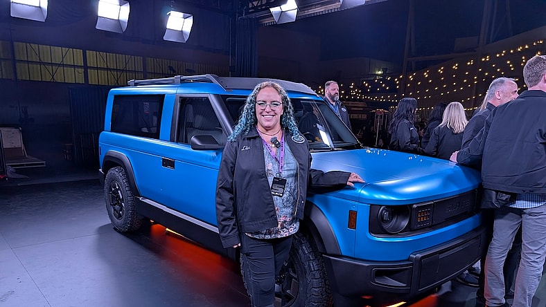 Liv Leigh With The Slate Auto Suv