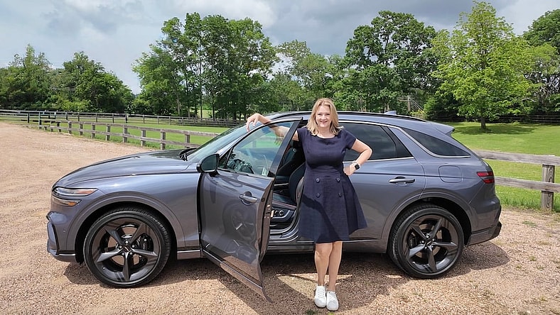 A Well Earned Smile After A Day Of Driving The Genesis Gv70