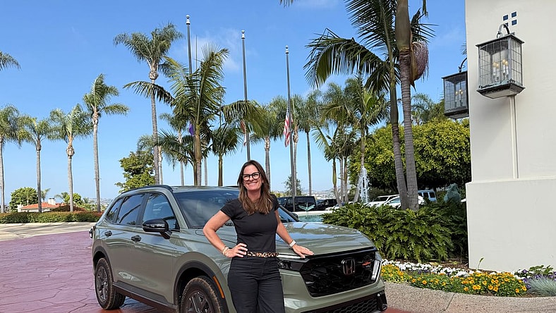 Sara With The 2026 Honda Cr-V Trailsport