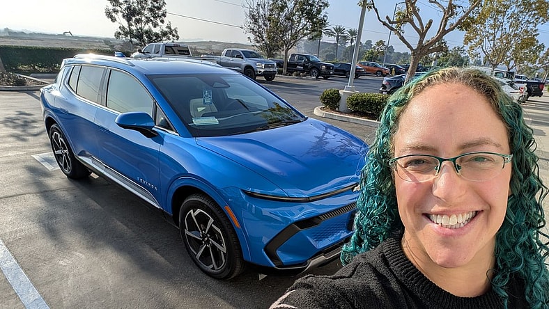 Liv And Her Equinox Ev Nicknamed &Quot;Aquanox&Quot;