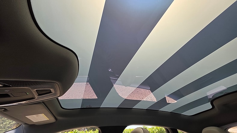 The Customizable Sunroof In The The Sporty Tail Lights On The Audi S6 E-Tron