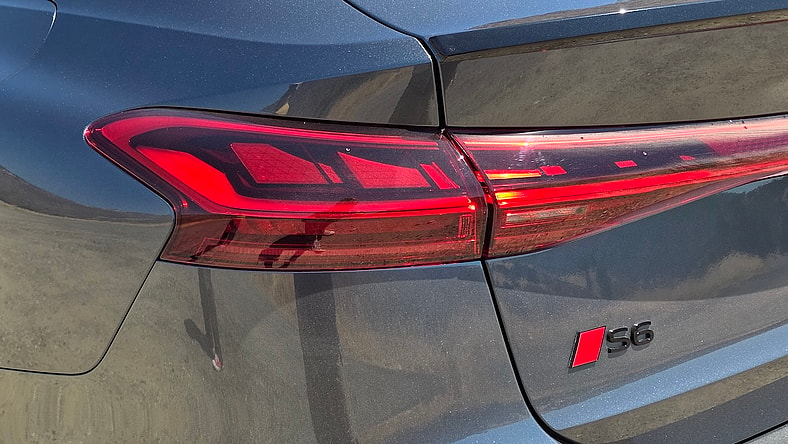 The Sporty Tail Lights On The Audi S6 E-Tron