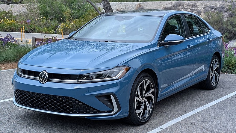 The Front, Side Profile Of The 2025 Vw Jetta