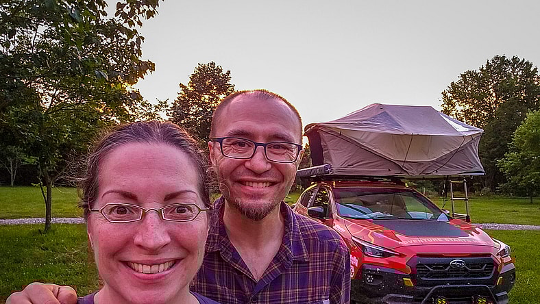 Mercedes And Andy Lilienthal Camping Along The Transamerica Trail