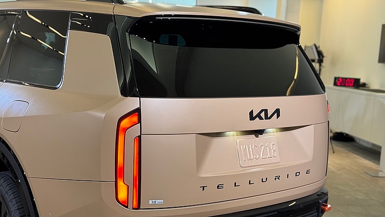 The New Rear End Of The 2027 Kia Telluride