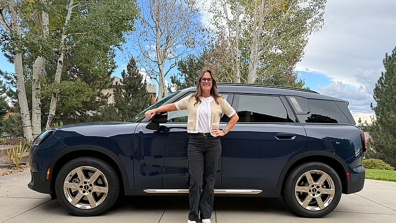 The 2025 Mini Countryman SE All4: Mini’s Whimsy Remains Intact, Even in its All-Wheel Drive EV 2 Standing Next To The Mini Countryman Se All4