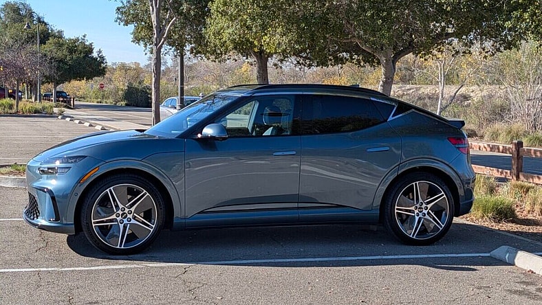 The Sophisticated 2026 Genesis GV60 is the Most Charismatic Member of Hyundai's EV Family 3 The Side Profile Of The 2026 Genesis Gv60