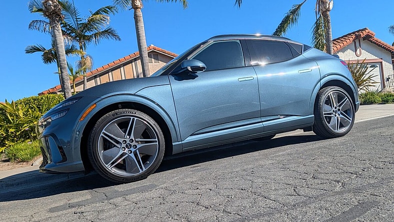 The Sophisticated 2026 Genesis GV60 is the Most Charismatic Member of Hyundai's EV Family 7 The 2026 Genesis Gv60 Parked In Front Of My House