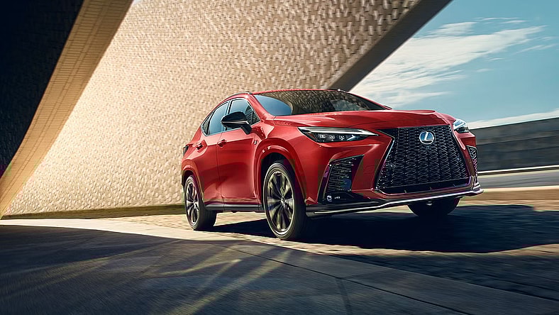 The 2026 Lexus Nx 450H+ On The Road