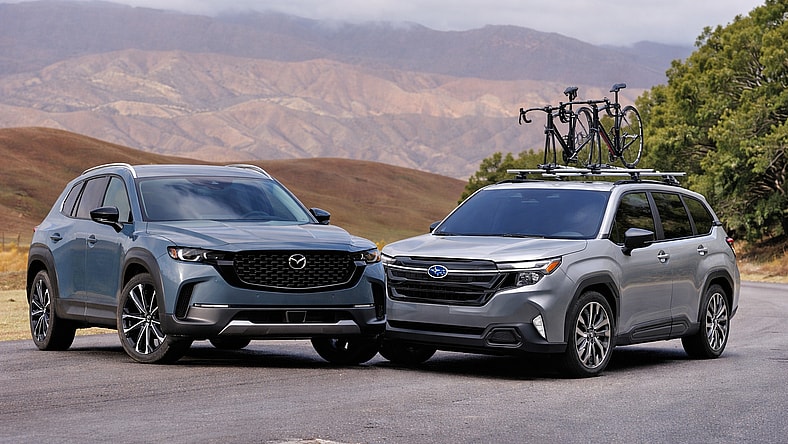 2026 Mazda Cx-50 Hybrid Vs 2026 Subaru Forester Hybrid