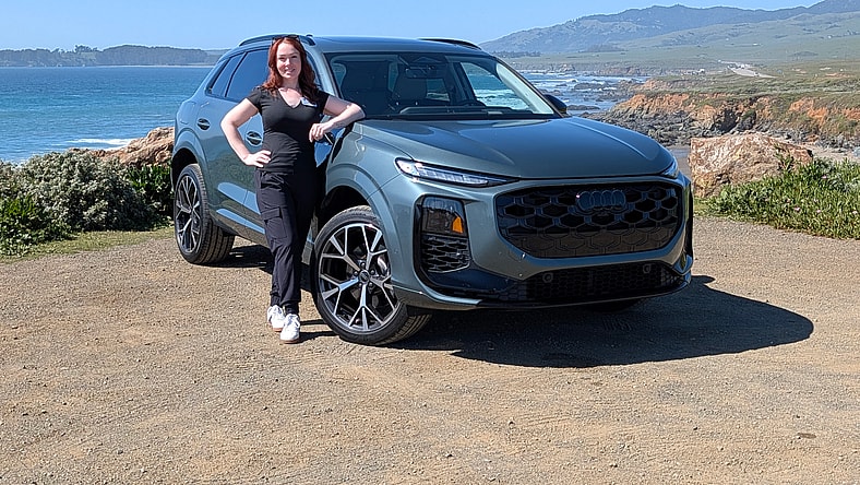 Shannon Bassett Standing With The 2026 Audi Q3