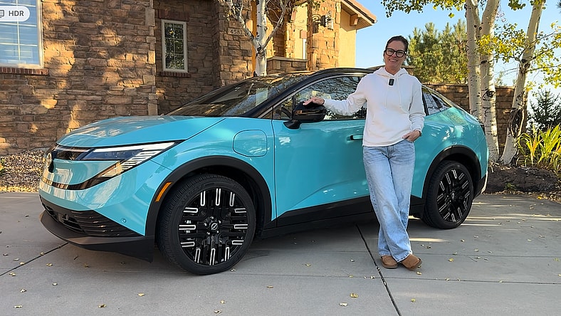 The Wide Rear Seat In The 2026 Nissan Leaf